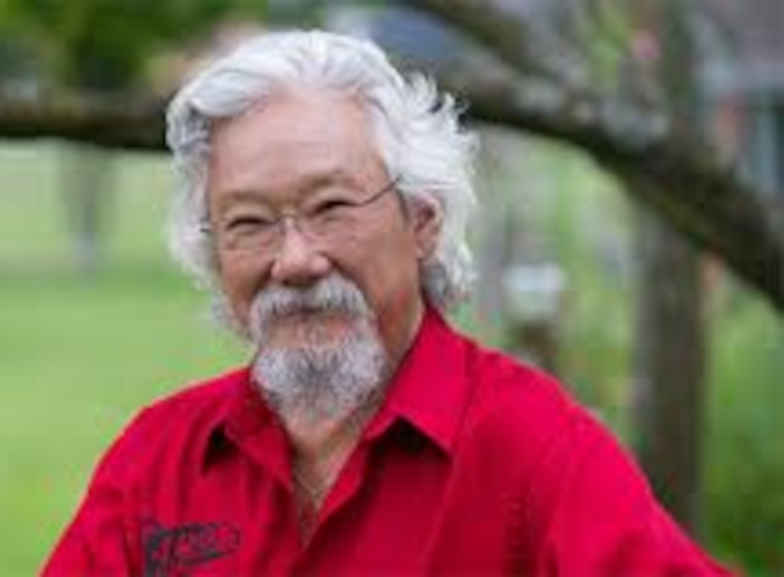 renowned Canadian science broadcaster, geneticist, and environmental activist.